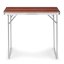 Klappbarer Catering-Tisch 80x60 cm mit Holzimitation