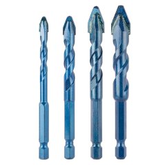 Set univerzalnih svrdala HEX - 4 kom (6, 8, 10, 12 mm)