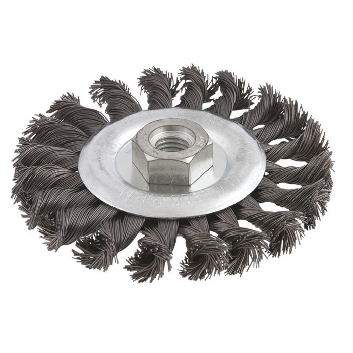 Perie de sârmă cu disc 115 mm x m14 662H140 VERTO Perie de sârmă cu disc 115 mm x m14 662H140 VERTO