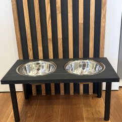 Pasje sklede s stojalom XXL