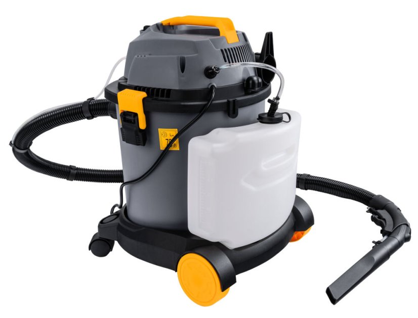 Průmyslový čistič koberců s výkonem 2000 W pro mokré i suché vysávání, objem 20 l
