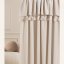 Béžový záves Astoria so strapcami 140 x 250 cm