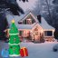 Aufblasbarer Weihnachtsbaum mit LED-Beleuchtung 180 cm