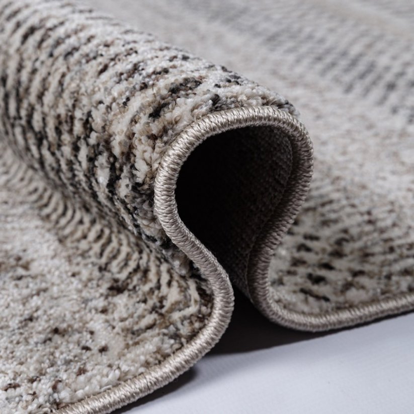 Kvalitní koberec s abstraktním vzorem v přírodních odstínech - Rozměr koberce: Šířka: 240 cm | Délka: 330 cm