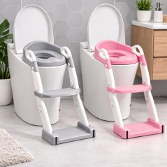 Detská redukcia na WC 3v1 – nočník, sedadlo na toaletu a protišmykový schodík