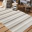 Tappeto senza tempo in stile scandinavo color beige