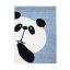 Eredeti kék gyerekszőnyeg, panda