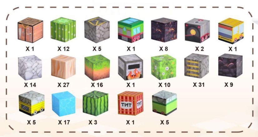 Magnetická stavebnice, kostky pro děti - sada 169 dílků