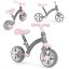 Dječji bicikl bez pedala ECOTOYS - Boja: Bijelo-crna