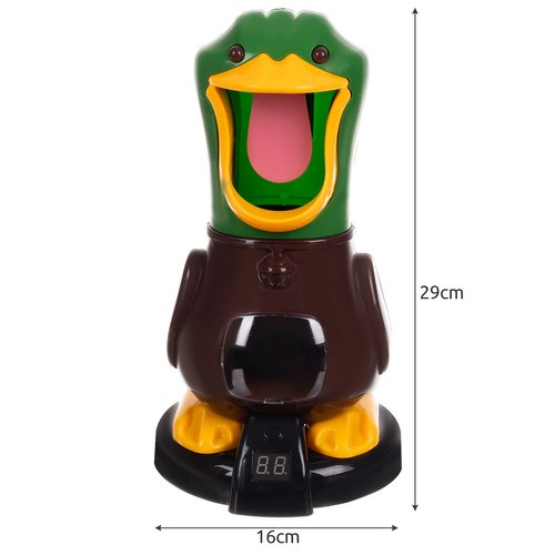 Lövöldözős játék Éhes Kacsa – 2 pisztoly, 24 habgolyó