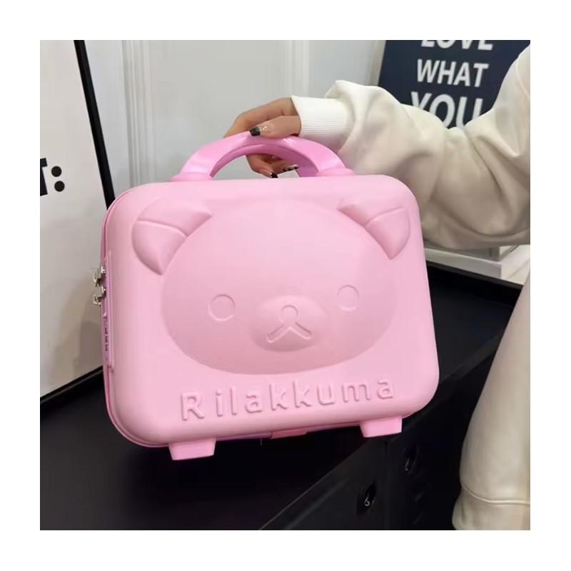 Gyermek utazási kozmetikai tok - rózsaszín