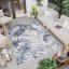 Terrassenteppich mit schönem grauen Motiv