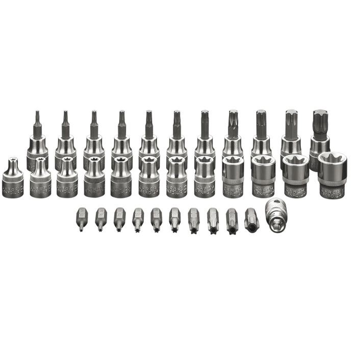 Súprava bitov Torx 3/8”, 34ks 08-708 NEO