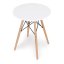 Elegantný okrúhly drevený stolík - 60 cm Elegantný okrúhly drevený stolík - 60 cm