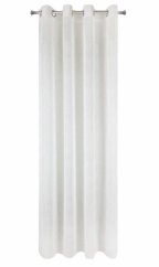 Perdea albă cu model cusută 140 x 250 cm