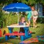 Kinder Picknicktisch mit Sonnenschirm