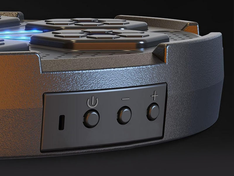 Intelligente Box-Anzeigetafel mit LED und Bluetooth