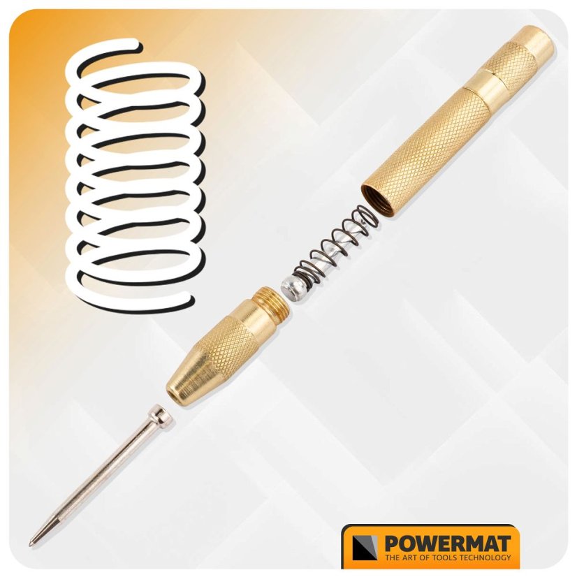 Автоматичен пружинен кернер - 125 мм