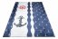 Dětský koberec s jednoduchým námořním motivem - Rozměr koberce: Šířka: 140 cm | Délka: 200 cm
