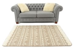 Covor ieftin cu model scandinav 160 x 230 cm