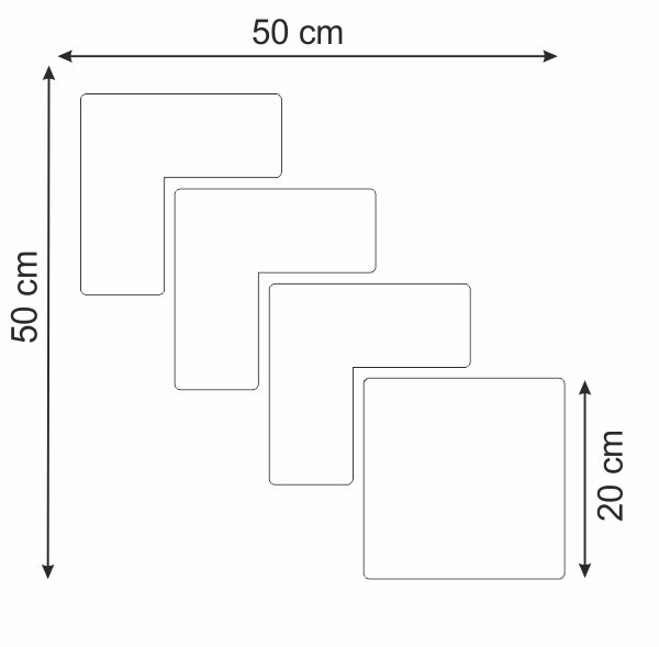Nerozbitné nalepovacie zrkadlo do obývačky