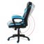 Качествен геймърски стол в синьо FORCE 2.5