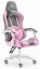 Herné kreslo Rainbow Pink Gray Mesh