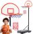 Basketballkorb mit verstellbarem Ständer 165 - 205 cm