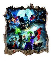 Nálepka na stenu lego Batman HIT
