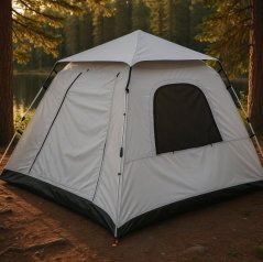 Cort de camping pentru 4 persoane