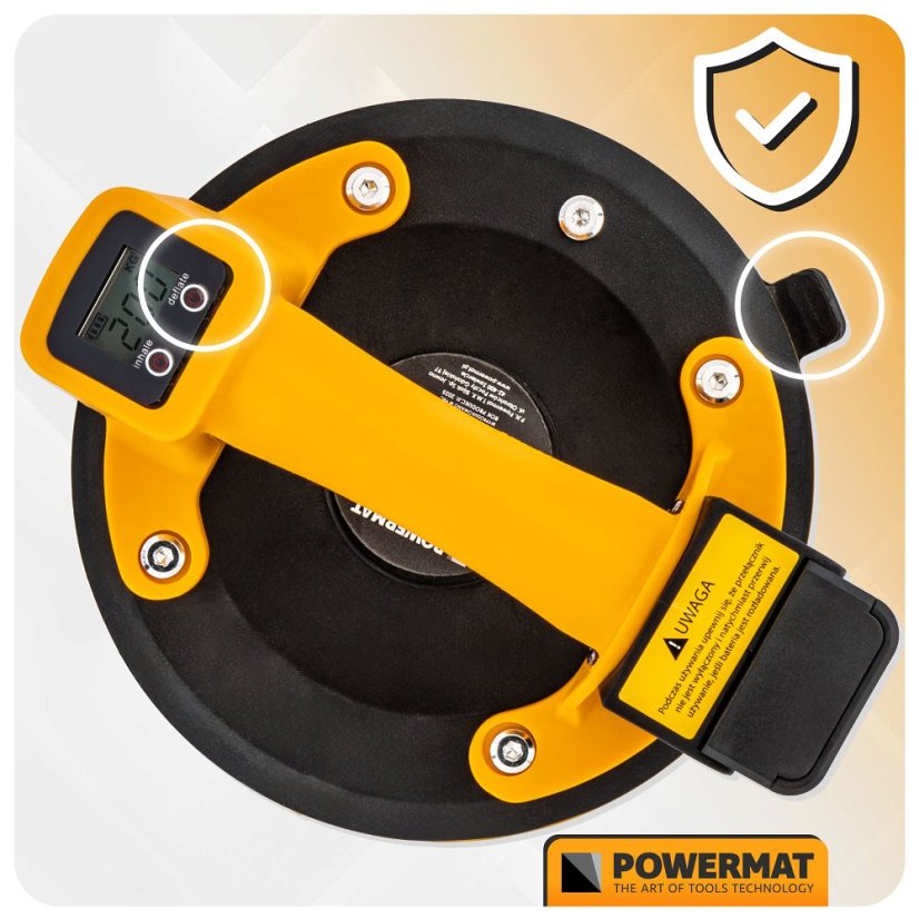 Vezeték nélküli vákuumos szívócsésze PM-APPS-200M