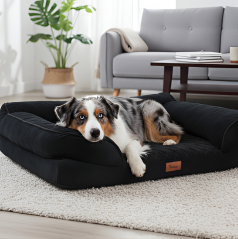 Ortopedska pasja postelja s spominsko peno
