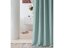 Draperie de culoare verde mentă, cu cercuri 140 x 250 cm