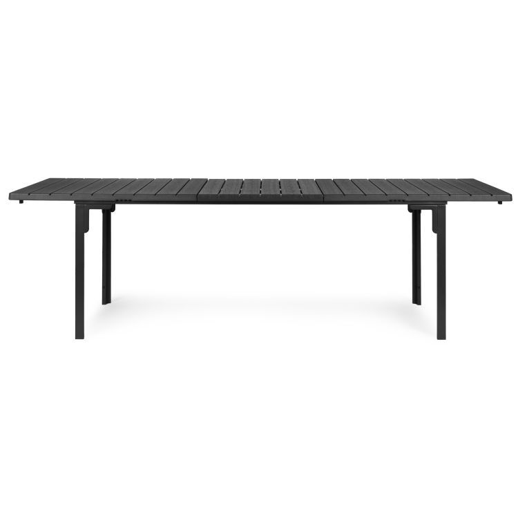 Nagy összecsukható kerti asztal 180-240 cm 12 fő részére