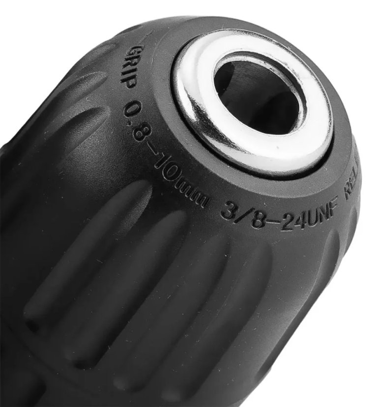 GRAPHITE gyorsbefogó tokmány 0,8–10 mm, 3/8"–24 UNF, kulcs nélküli