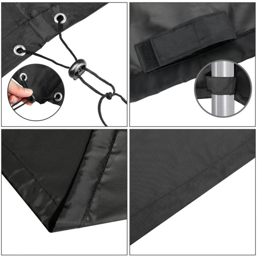 Terasz hinta CASARIA® kék, KINGSLEEVE® védőhuzattal