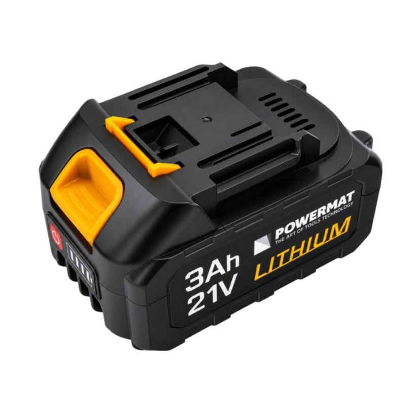 Lítium-iónová batéria Powermat 21 V – univerzálna batéria pre elektrické náradie