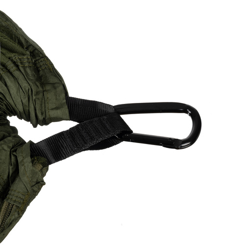 Туристически хамак с мрежа против комари и слънцезащитна козирка