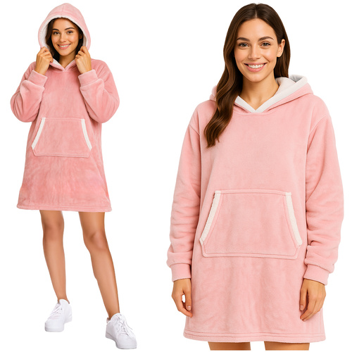 Oversize mikina s kapucňou – univerzálna veľkosť