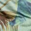 Tyrkysové posteľné obliečky vo vzorom listov VINTAGE JUNGLE