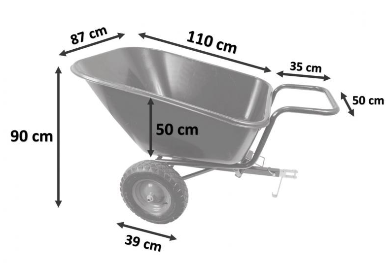 Universal-Gartentransportwagen