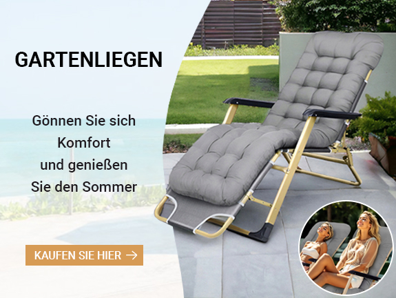 Gartenliegen