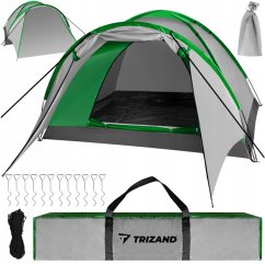 Cort de camping NEVADA pentru 4 persoane cu vestibul