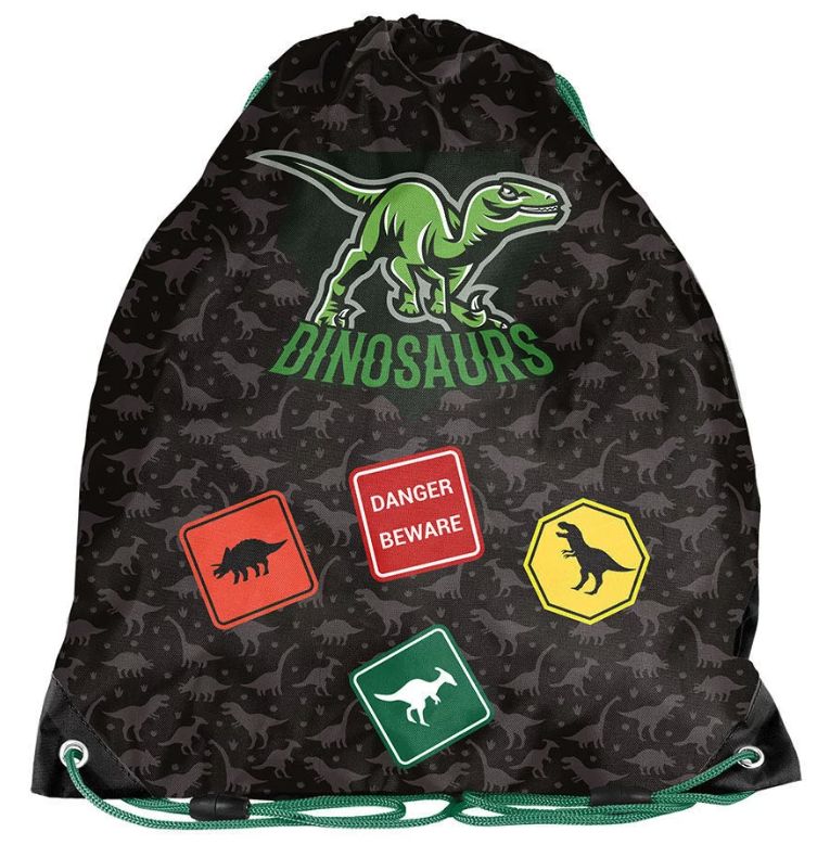 5-dielny školský set s motívom dinosaura
