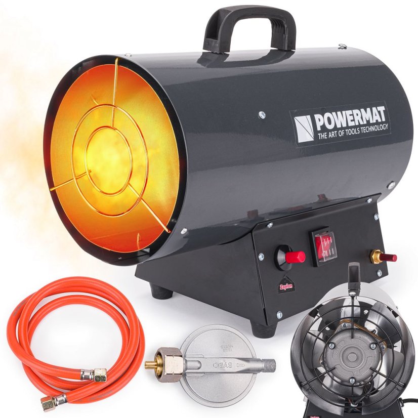 Potente riscaldatore a gas PM-NAG-25GN 25 kW - cannone ad aria calda