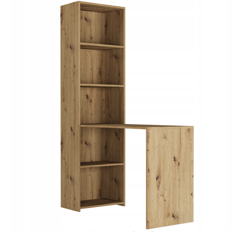Birou de scris cu raft MODERN B-50S - 120 x 50 x 180 cm - diferite variante de culoare
