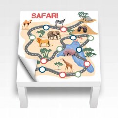 Adesivo da tavolo Safari 54 x 54 cm