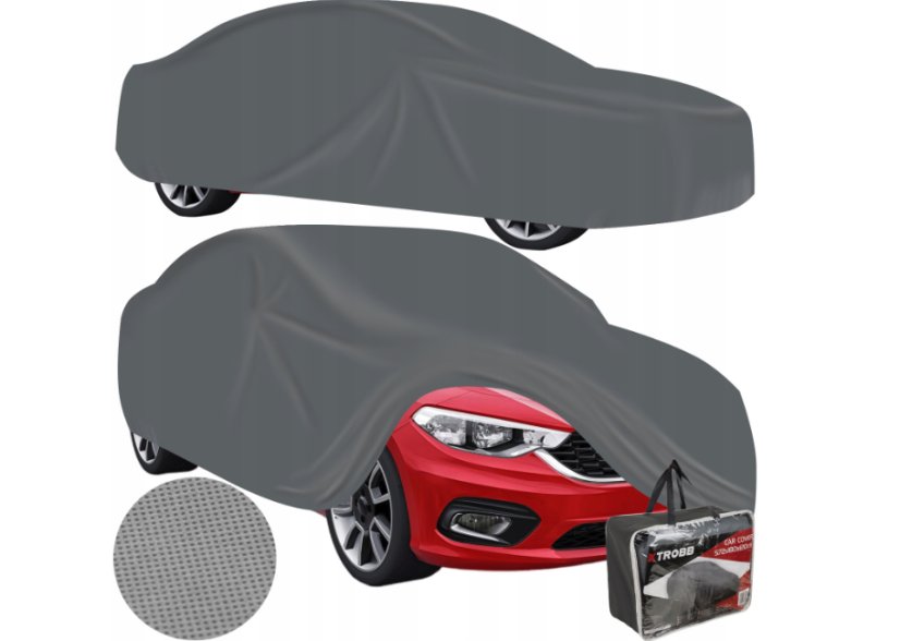 Car tarpaulin gri 572 x 180 x 120 cm