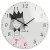 Niedliche Kinderwanduhr mit Prinzessin