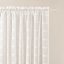 Maura Elegáns krémszínű függöny ráncolószalaggal 140 x 280 cm